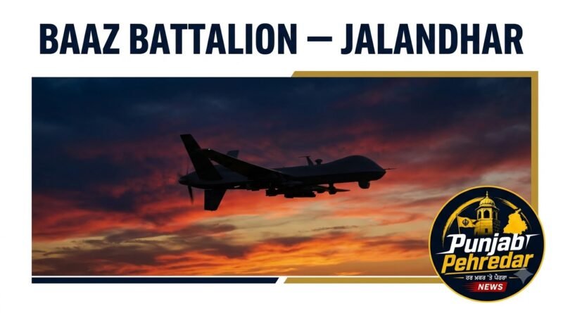 Baaz Battalion Jalandhar Indian Army drone unit